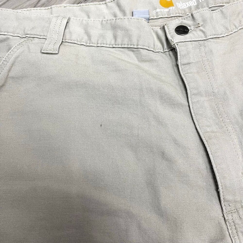 Carhartt Shorts Men's 42‎ Khaki Tan Relaxed Fit Cargo - Picture 6 of 9